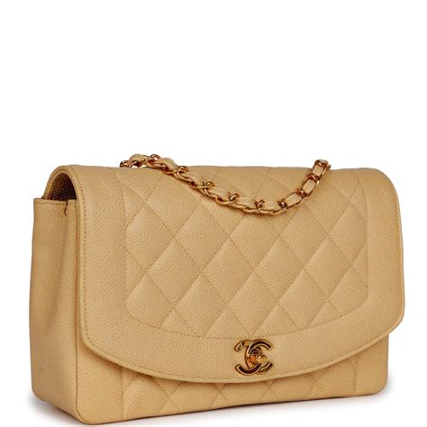 chanel diana caviar medium|The Chanel Diana Bag: A Vintage Design Fit For Royals.